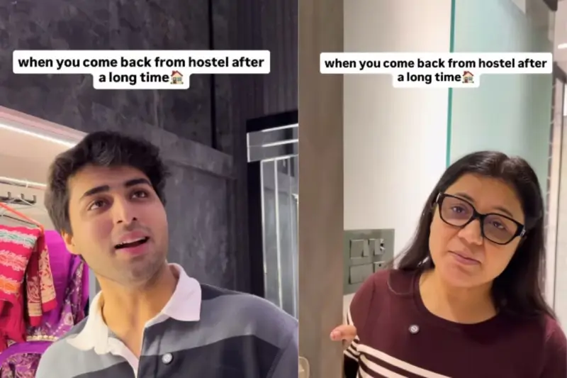 Viral Video: Son Returns From Hostel To The Comfort Of His Home, Gets Severely Disappointed Because Mom Turns His Room Into.