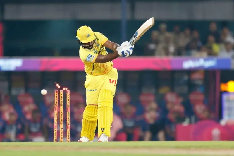 IPL 2026: Sanju Samson fails on CSK debut