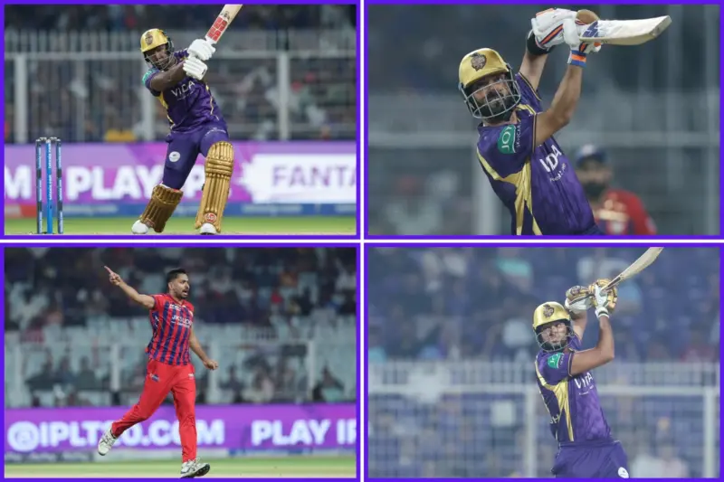 IPL 2026: Rahane, Raghuvanshi And Powell Power KKR To 181/4 Against LSG
