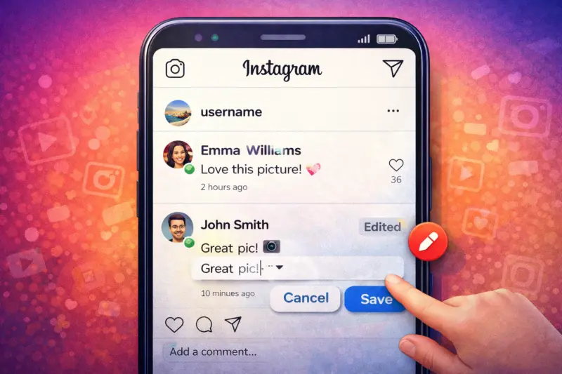 Instagram Rolls Out Comment Edit Feature: Users Can Now Fix Mistakes Within 15 Minutes