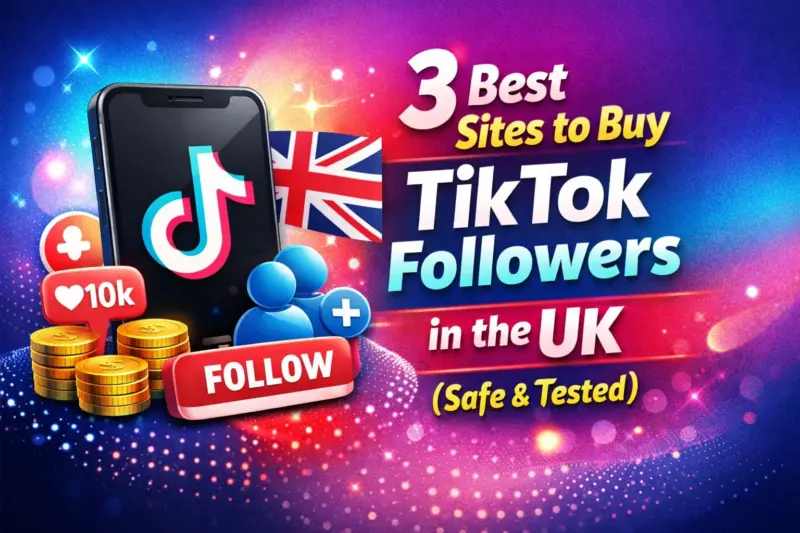 3 Best Sites to Buy TikTok Followers in the UK (Safe & Tested)