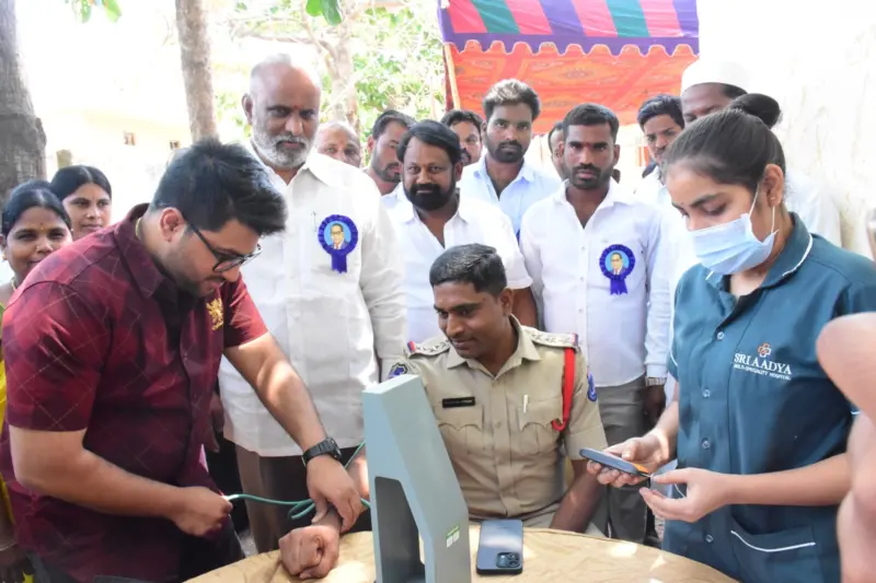 కంబాలపల్లిలో అంబేద్కర్ జయంతి: ఆద్య హాస్పిటల్ ఉచిత వైద్య శిబిరం