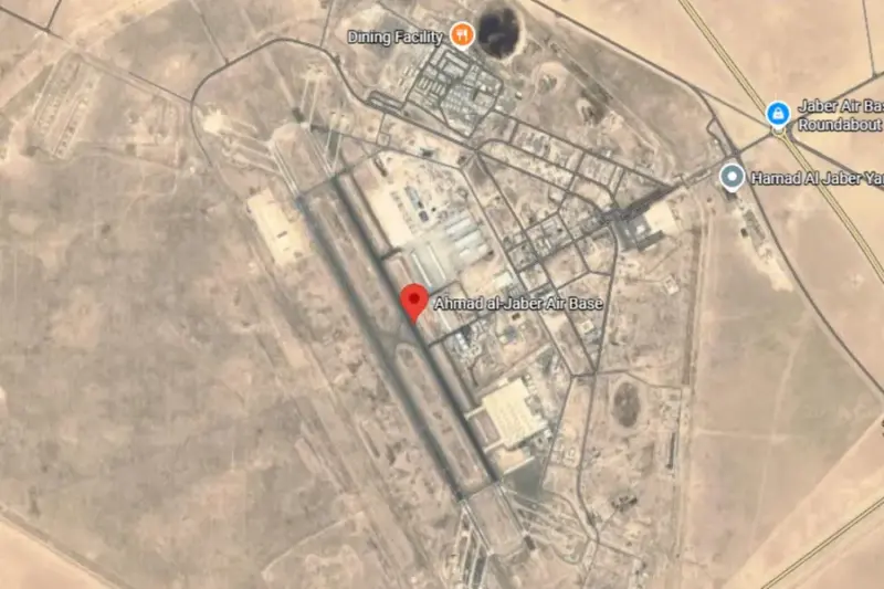 Drone attack hits Ahmad Al-Jaber Air Base in Kuwait; 3 service members injured