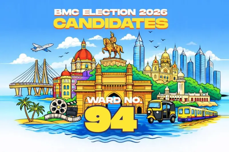 BMC Ward No. 94 Candidates 2026: Full List of Contestants for Ward No. 94 (H/East) in Brihanmumbai Municipal Corporation Election