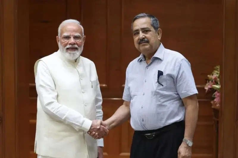 Ashok Lahiri meets PM Modi after NITI Aayog appointment, reaffirms 'Viksit Bharat 2047' push