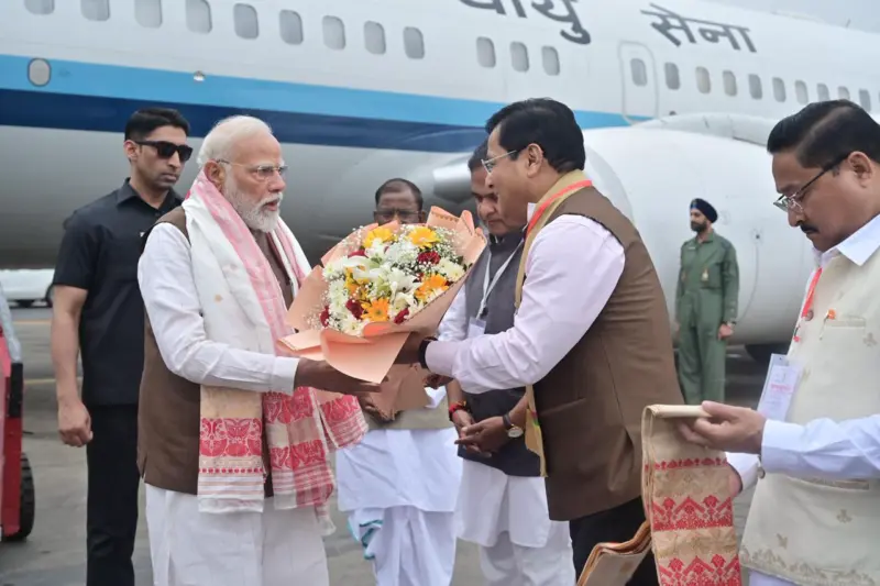 PM Modi inaugurates elevated port corridor in Guwahati