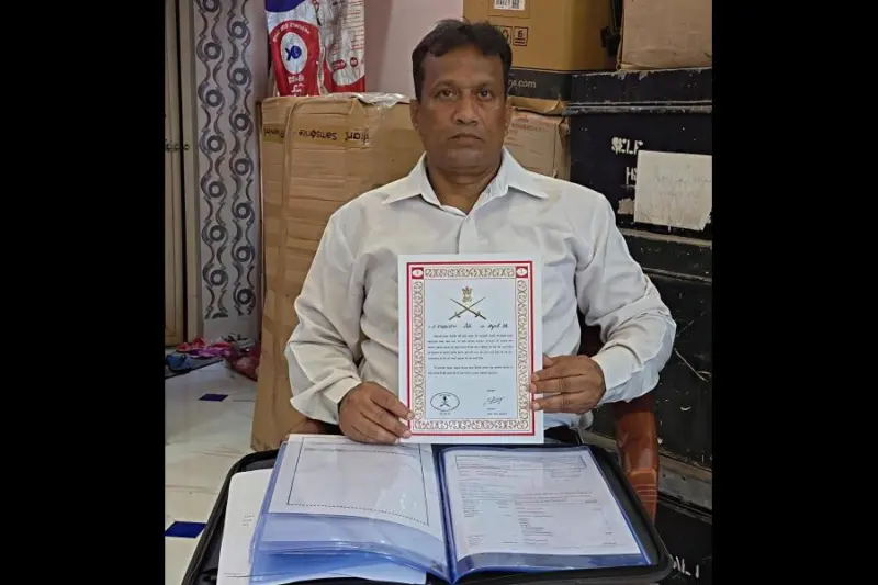 Ex-Army man who fought in Kargil war now fights for voting rights in Bengal after SIR