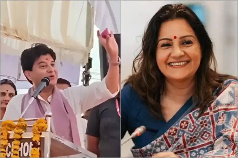 Viral Video: 'लू' से बचाव का नुस्खा बता फंसे ज्योतिरादित्य सिंधिया! इंटरनेशनल मीडिया में फजीहत देख प्रियंका चतुर्वेदी ने भी लिए मजे