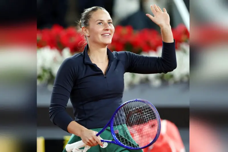 WTA 1000 Tournament: میڈرڈ اوپن: مارٹا کوستیوک کی شاندار پیش قدمی، ڈبلیو ٹی اے 1000 کے سیمی فائنل میں رسائی
