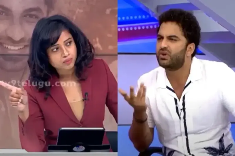 Viral Video: Telugu Actor Vishwak Sen Loses Cool on Live TV, News Anchor Orders Him to 'Get Out,' Video Resurfaces