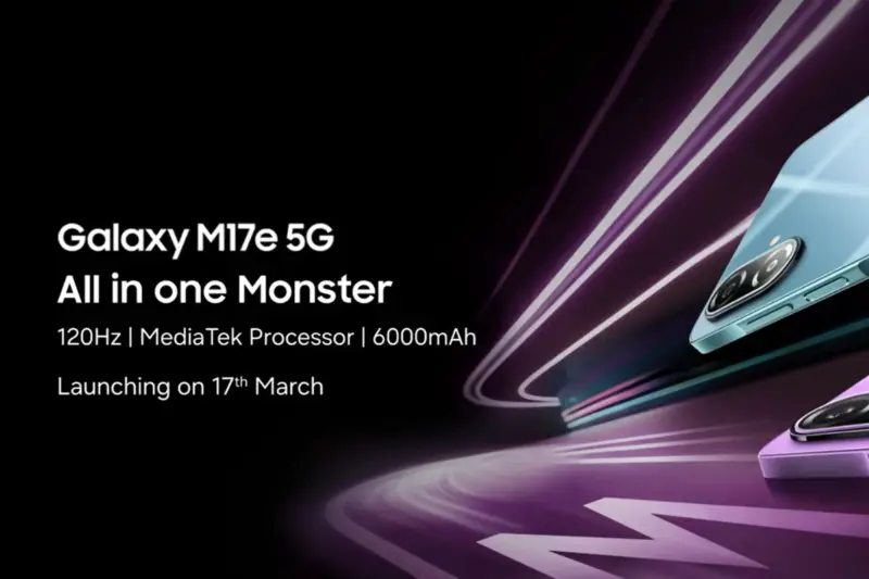 Samsung All-Set To Introduce Galaxy M17e 5G In India: MediaTek Dimensity 6300 Chipset, 6000mAh Battery, And Evaluation Assurance Level 5+, Check All Features And Launch Date