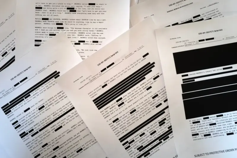DOJ's letter to Congress lists 'politically exposed persons' in Epstein files - Trump, Biden, Netanyahu among names
