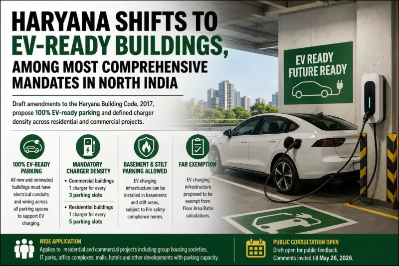Haryana Mandates EV-Ready Buildings in Major Policy Shift | Autocar Professional