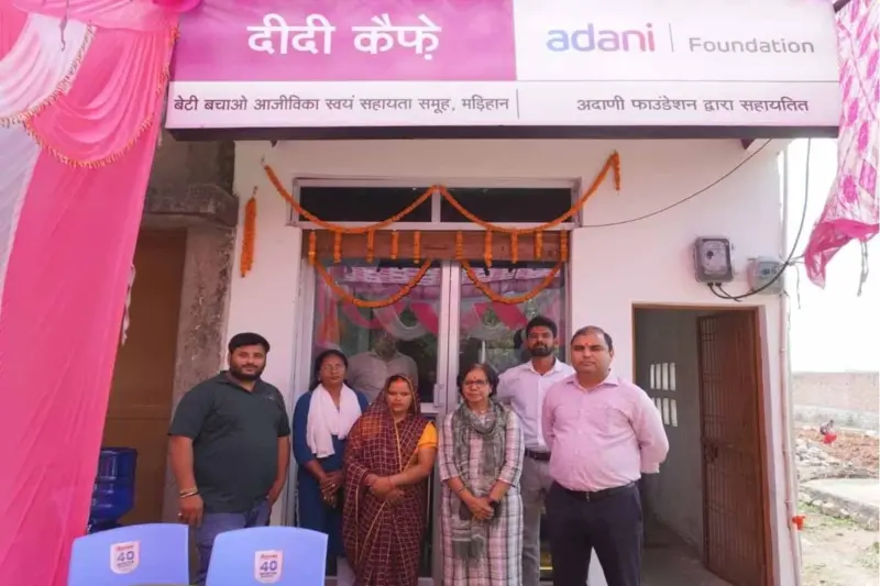 Adani Foundation's 'Didi Cafe' Opens In Mirzapur, Empowering Rural Women