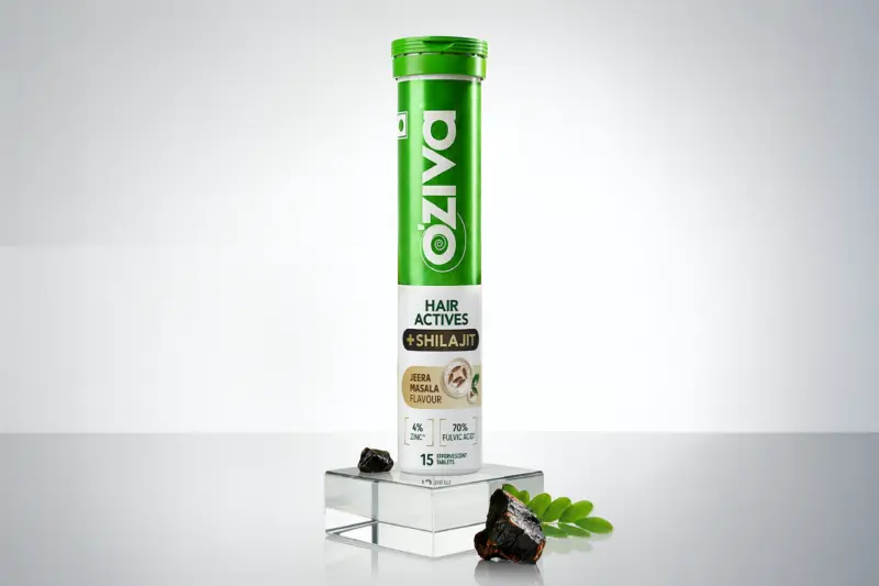 OZiva Launches Hair Actives + Shilajit; Designed Precisely for Men
