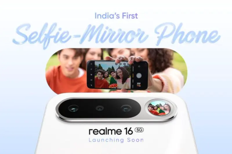 Realme 16 5G To Debut Soon: 'Selfie Mirror', Design-Focused Build, And Massive Battery, Check All Details And Features