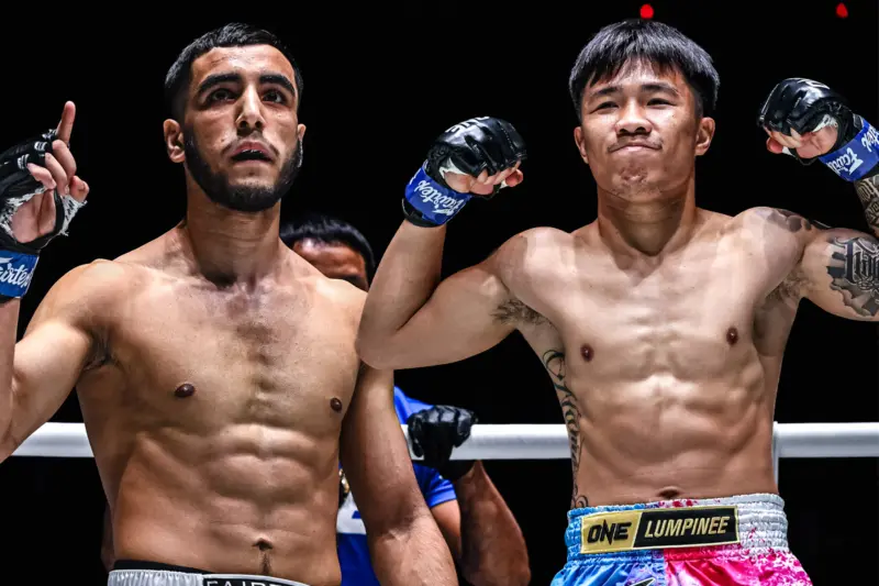 'Let's Go All Out' - Ubaid Hussain And Panpadej Clash In Explosive Showdown Between Unbeaten Young Stars At ONE Friday Fights 151