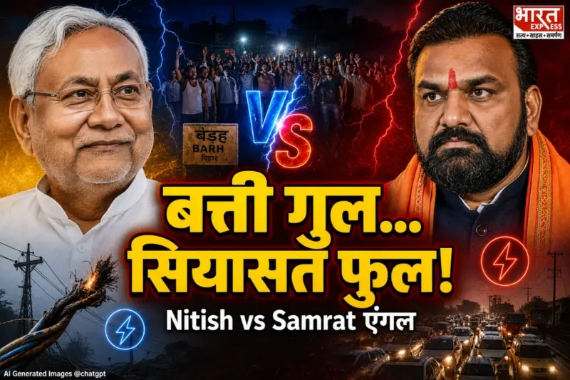 बत्ती गुल हुई और चढ़ा सियासी पारा, क्यों निकला नीतीश कुमार VS सीएम सम्राट चौधरी का एंगल?
