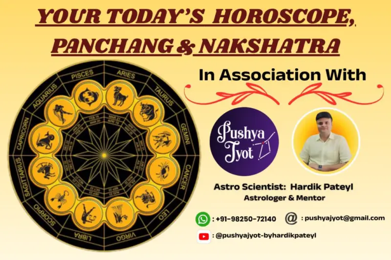 Your today's horoscope and Panchaga-Nakshatra