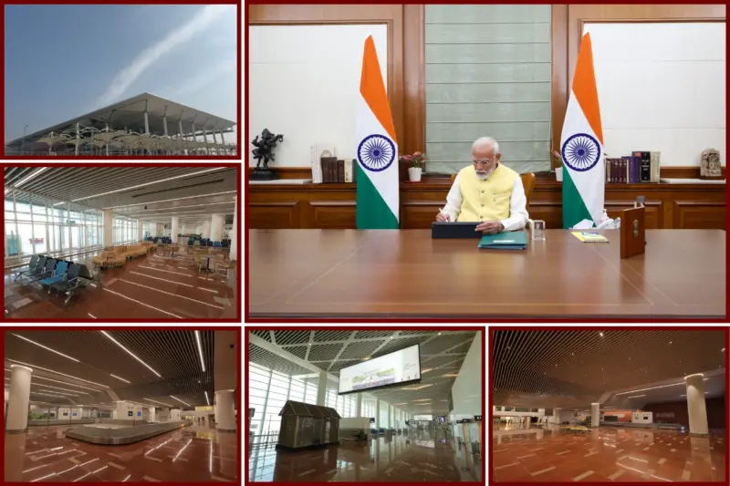 PM Modi Shares Jewar Airport Images Ahead Of Noida International Airport Inauguration