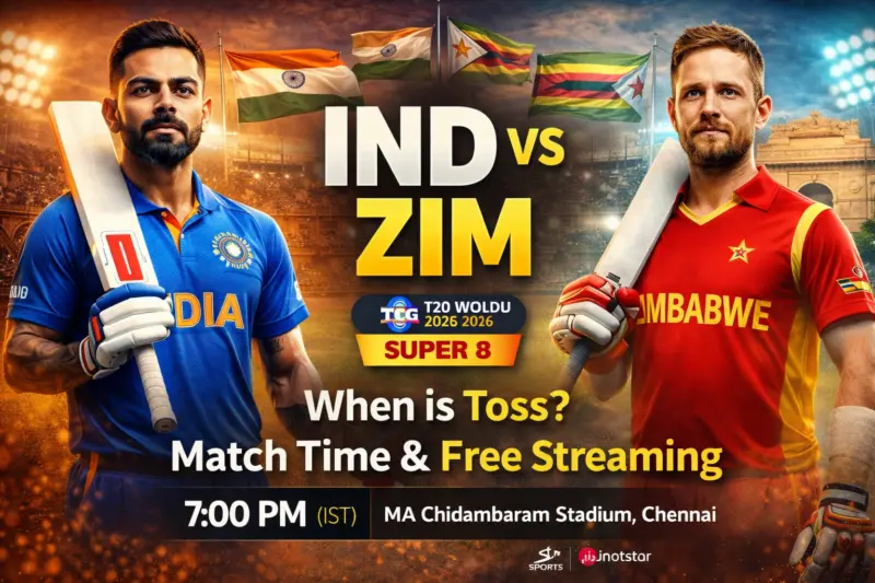 IND vs ZIM Live Streaming: Match Time, Toss Schedule and Where to Watch India vs Zimbabwe T20 World Cup Game