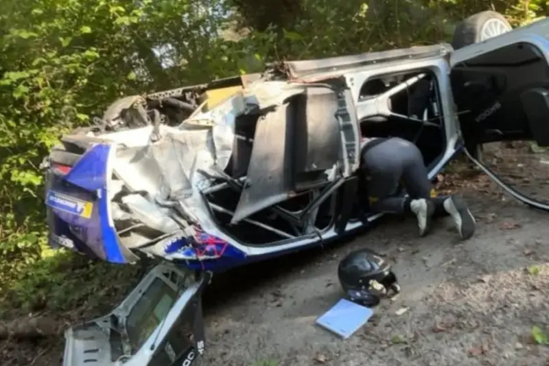 Jos Verstappen crash: F1 champion Max's father unharmed after violent Rallye des Wallonie accident