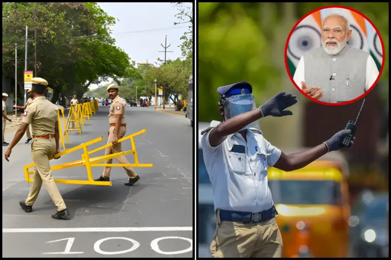 PM Modi To Begin Southern Campaign Tour Under Heavy Security In Chennai