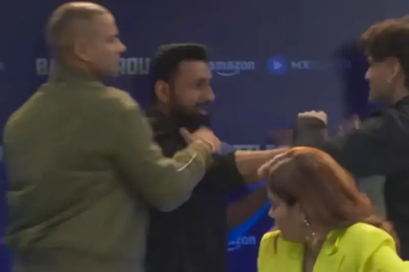 Publicity Stunt? Rajat Dalal-Asim Riaz Fight Takes Over Social Media, Shikhar Dhawan Trolled; Netizens Say 'Itni Gandi Acting.'