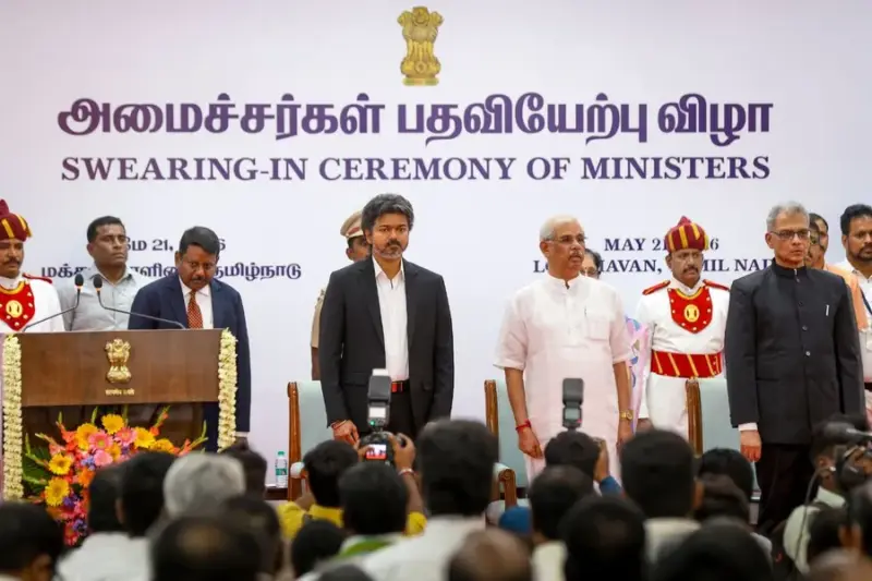 Row erupts as Tamil Thaai Vaazhthu placed last at cabinet swearing-in ceremony sequence again