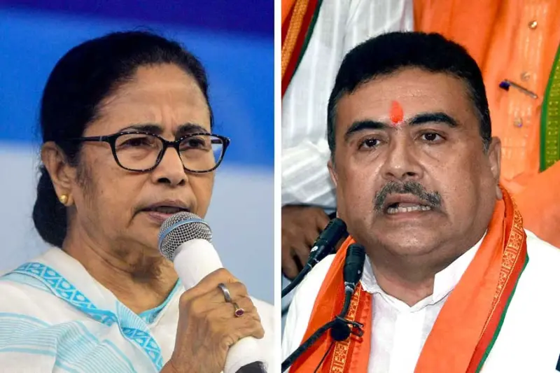মমতা এখন অপ্রাসঙ্গিক আর ভোট পরবর্তী হিংসা রুখতে কড়া হুঁশিয়ারি শুভেন্দুর