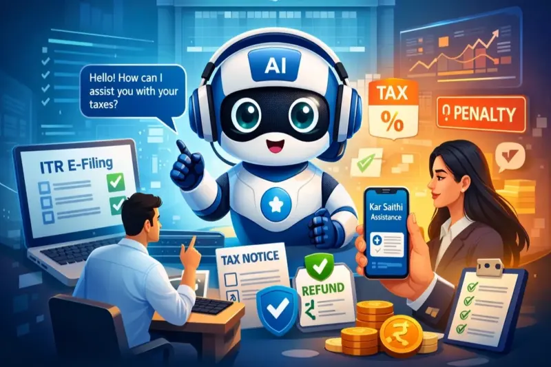 Income Tax News: AI-Powered Chatbot Kar Saathi Launched! Would It Simplify ITR Filing For AY 2026-27 And Beyond?