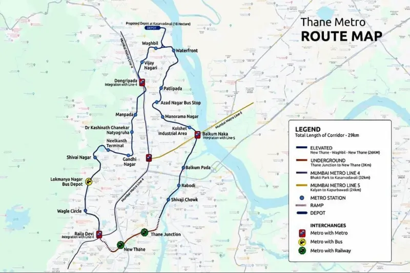 Thane Ring Metro Work Kicks Off, 22 Stations Set To Cut Travel Time By Up To 75 Per Cent