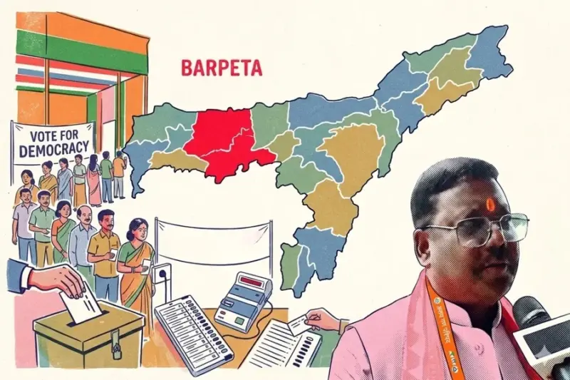 Barpeta (SC) assembly election 2026: NDA gains edge as AGP leads in Congress bastion