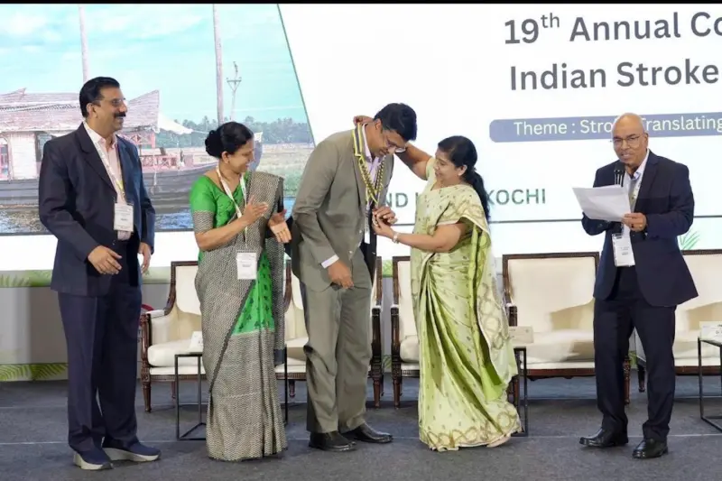 Dr. Vikram Huded Elected President of Indian Stroke Association