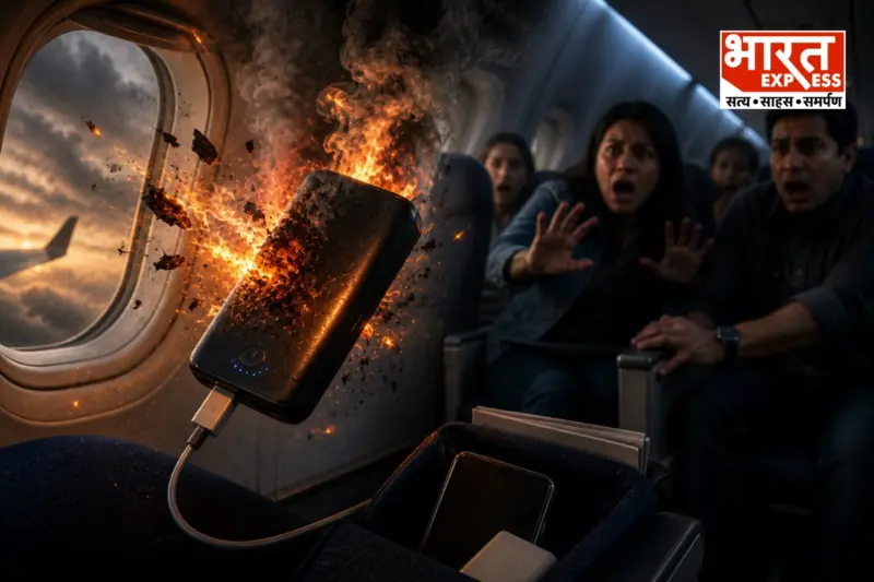 IndiGo Flight Power Bank Blast: انڈیگو فلائٹ میں پاور بینک بلاسٹ! بال بال بچے مسافر، جانئے کتنا خطرناک ہے یہ چھوٹا گیجٹ؟