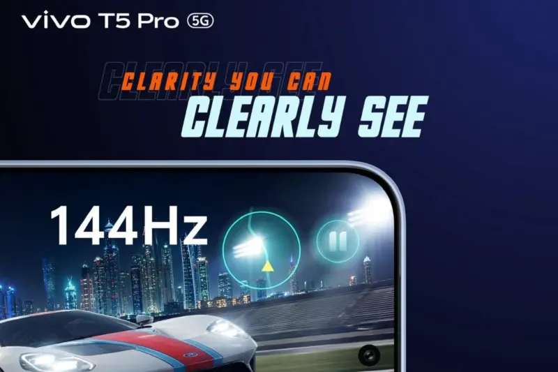 Vivo T5 Pro 5G All-Set To Debut In India: 9,020mAh Battery, Snapdragon 7s Gen 4 Chipset, And Dual Camera Setup, Check Launch Date And Price