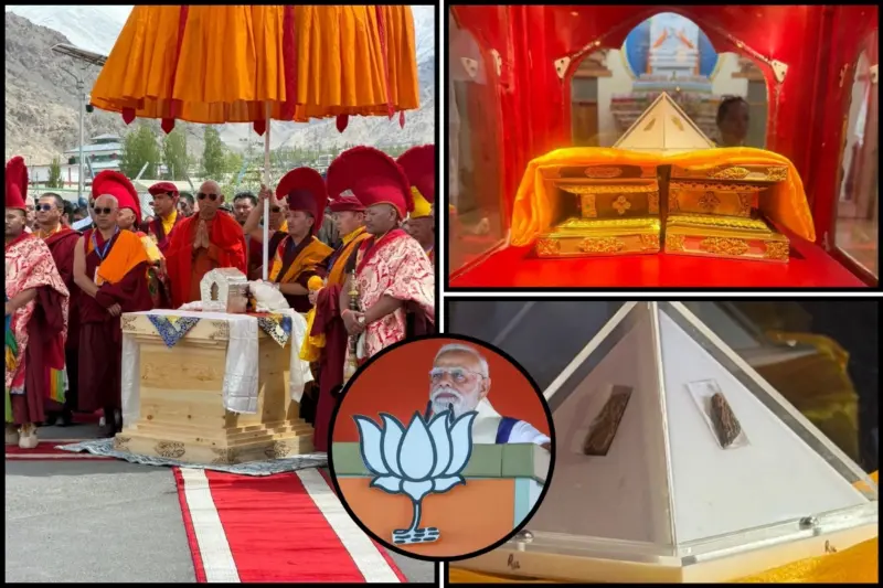 PM Modi Praises Buddha Relics Display In Ladakh, Highlights Tourism Potential