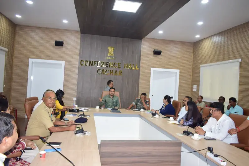 Durga Puja should be marked by both spiritual sincerity & public discipline:DC Cachar Mridul Yadav