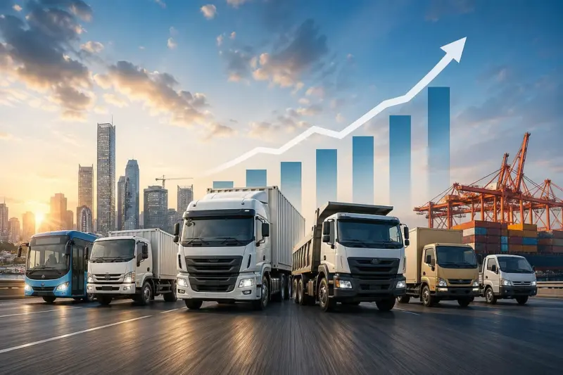 India's Commercial Vehicle Sales Seen Hitting Record 1.24 Million