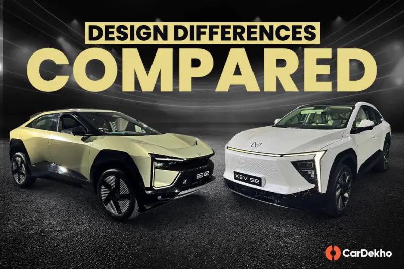 Here Are The Design Differences Between The Mahindra BE 6e And XEV 9e