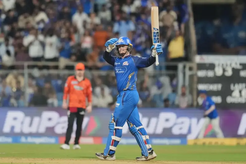 Ryan Rickelton makes full use of Quinton de Kock's injury, smashes fastest IPL hundred for MI