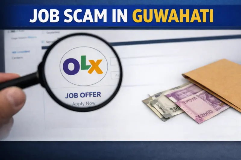Guwahati Job Scam: Fake OLX Ads Trap Hundreds of Youth