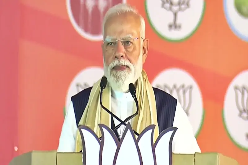 PM Modi Addresses A Rally At Tiruvalla, Says LDF Days Are Numbered
