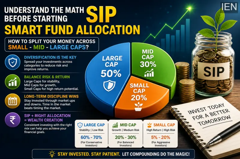 SIP Strategy Guide: How to Split Your Money Across Large, Mid & Small Cap Funds