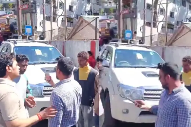 Nainital Viral Video: 'Papa Vidhayak Hain Humare..' MLA's Son Blows Hooter To Navigate Jam, Dabang SDM Seizes His Fortuner, Netizen In Awe