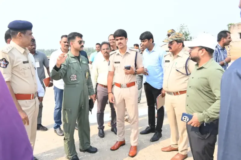 ఉప రాష్ట్రపతి పర్యటన మార్గాల్లో 'భద్రతా' తనిఖీ