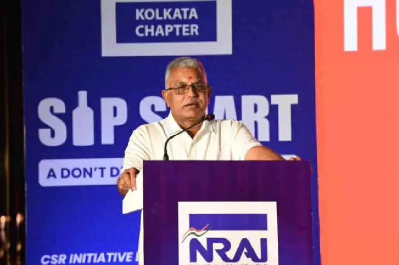 Dilip Ghosh promises conducive environment for businesses to operate and grow in Bengal