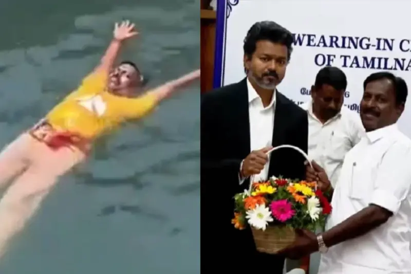 விஜய் முதல்வர் ஆனதால் ஜலபிரதட்சணம் - வேண்டுதலை நிறைவேற்றிய தவெக எம்எல்ஏ