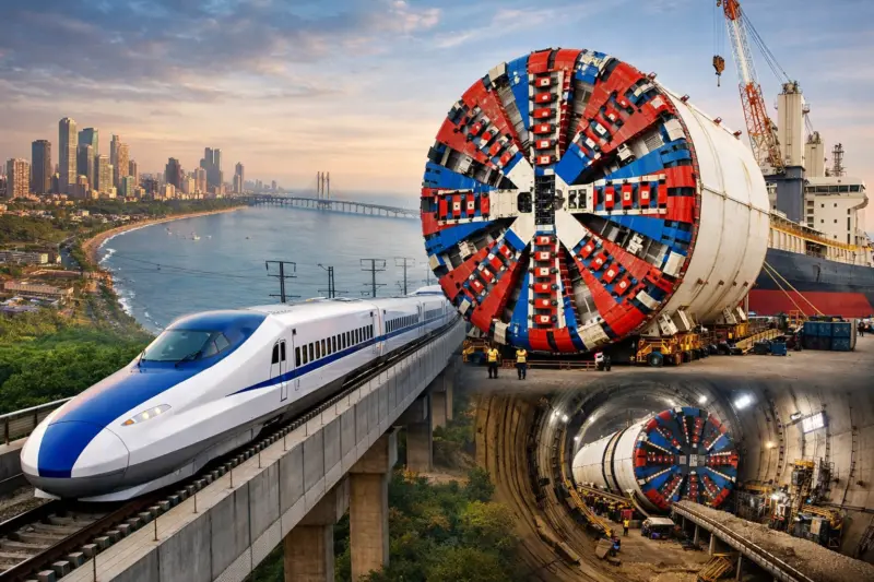 मोदींच्या 'मेक इन इंडिया'चा चेहरा: अहमदाबाद-मुंबई बुलेट ट्रेन