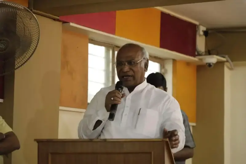 RSS files police complaints over Kharge's 'poisonous snake' remark in Assam
